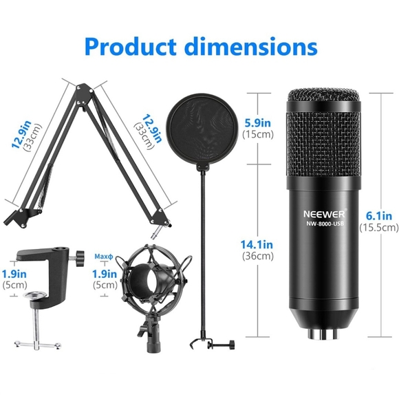 USB Microphone Set - Picture 2 of 11